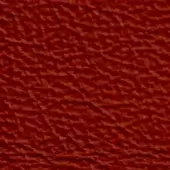 Red granular texture with uneven surface, displaying a dense pattern of irregular peaks and valleys, and consistent coloration throughout.